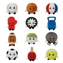 KUNJO -  PELUCHE SPORT MEDIUM ASSORTIE 1