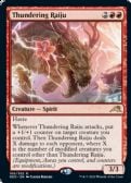 Kamigawa: Neon Dynasty Promos -  Thundering Raiju