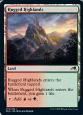 Kamigawa: Neon Dynasty -  Rugged Highlands