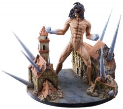 L'ATTAQUE DES TITANS -  FIGURINE DE EREN YEAGER : ATTACK TITAN - VERSION JUGEMENT