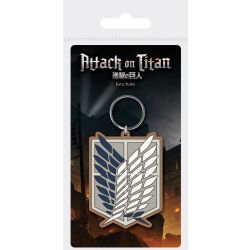 L'ATTAQUE DES TITANS -  PORTE-CLÉ LOGO DU BATAIILON D'EXPLORATION