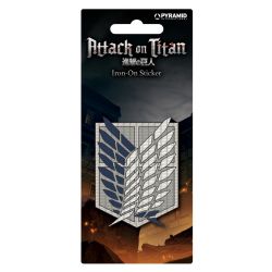 L'ATTAQUE DES TITANS -  ÉCUSSON THERMOCOLLANT LOGO DU BATAIILON D'EXPLORATION