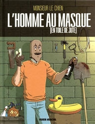 L'HOMME AU MASQUE (EN TOILE DE JUTE)