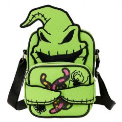L'ÉTRANGE NOËL DE MONSIEUR JACK -  SAC À BANDOULIÈRE PHOSPHORESCENT COSPLAY D'OOGIE BOOGIE AVEC POCHETTE À MONNAIE -  LOUNGEFLY