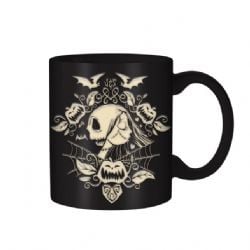 L'ÉTRANGE NOËL DE MONSIEUR JACK -  TASSE EN CÉRAMIQUE THE DEAD WAX RESIST (430ML)