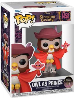 LA BELLE AU BOIS DORMANT -  FIGURINE POP! EN VINYLE DE L'HIBOU EN PRINCE - 65E ANNIVERSAIRE (10 CM) -  DISNEY 1458