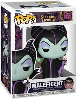 LA BELLE AU BOIS DORMANT -  FIGURINE POP! EN VINYLE DE MALÉFIQUE AVEC BOUGIE - 65E ANNIVERSAIRE  (10 CM) -  DISNEY65E ANNIVERSAIRE 1455