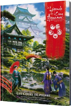 LA LÉGENDE DES CINQ ANNEAUX : JDR -  LES COURS DE PIERRE (ANGLAIS) -  LIVRE DE RÈGLE