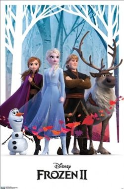 LA REINE DES NEIGES 2 -  AFFICHE 