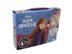 LA REINE DES NEIGES -  DISNEY - LA REINE DES NEIGES 2 - COFFRET (4 LIVRES)