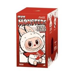 LABUBU -  BOÎTE MYSTÈRE - PELUCHE À ACCROCHER SERIE COCA-COLA -  POP MART - THE MONSTERS