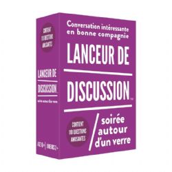 LANCEUR DE DISCUSSION -  SOIRÉE AUTOUR D'UN VERRE (FRANÇAIS)