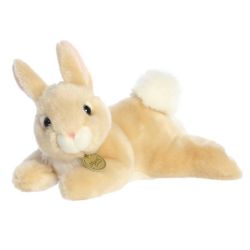 LAPIN AU REPOS BEIGE (30 CM) -  MIYONI