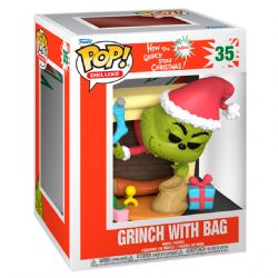 LE GRINCHEUX -  FIGURINE POP! EN VINYLE DU GRINCH AVEC UN CAS (10 CM)