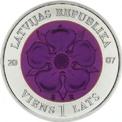 LE JARDIN DES DÉLICES -  PIÈCES DE LETTONIE 2007 02