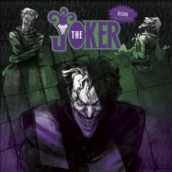 LE JOKER -  CALENDRIER OFFICIEL 2026 (16 MOIS) -  DC COMICS