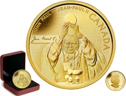 LE PAPE JEAN-PAUL II -  PIÈCES DU CANADA 2014