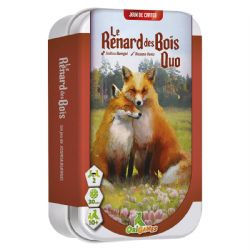 LE RENARD DES BOIS DUO -  JEU DE BASE (FRANÇAIS) -  BOITE DE MÉTAL