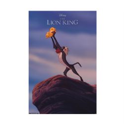 LE ROI LION -  AFFICHE TERRE DES LION (56 X 86.5 CM)