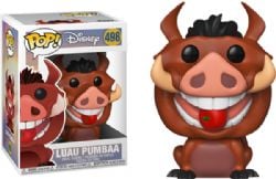 LE ROI LION -  FIGURINE POP! EN VINYLE DE LUAU PUMBAA (10 CM) 498