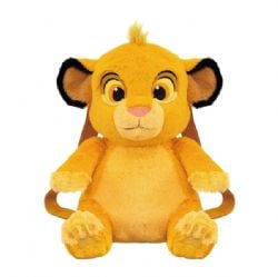 LE ROI LION -  SAC À DOS PELUCHE DE BÉBÉ SIMBA (26CM)