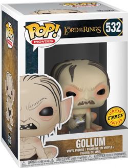 LE SEIGNEUR DES ANNEAUX -  FIGURINE POP! EN VINYLE DE GOLLUM (10 CM) - CHASE 532