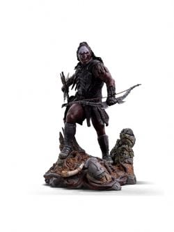 LE SEIGNEURS DES ANNEAUX -  FIGURINE DE LURTZ, URUK-HAI LEADER - ÉCHELLE 1/10 -  IRON STUDIOS