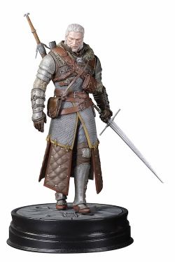 LE SORCELEUR -  FIGURINE DE GERALT AVEC L'ARMURE URSINE GRANDMASTER (22 CM) -  WITCHER 3 WILD HUNT