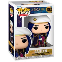 LEAGUE OF LEGENDS -  FIGURINE POP! EN VINYLE DE CAITLYN (10 CM) -  ARCANE NETFLIX SERIES 1488