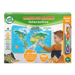 LEAPFROG -  CARTE DU MONDE INTERACTIVE (FRANÇAIS)