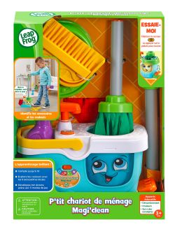 LEAPFROG -  P'TIT CHARIOT DE MÉNAGE MAGI'CLEAN (FRANÇAIS)
