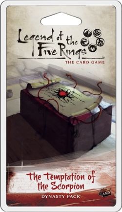 LEGEND OF THE FIVE RINGS : THE CARD GAME -  THE TEMPTATION OF THE SCORPION (ANGLAIS)