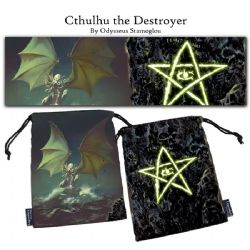 LEGENDARY DICE BAGS -  POCHETTE À DÉS, CTHULHU THE DESTROYER -  POCHETTE À DÉS