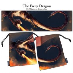 LEGENDARY DICE BAGS -  POCHETTE À DÉS, THE FIERY DRAGON -  POCHETTE À DÉS