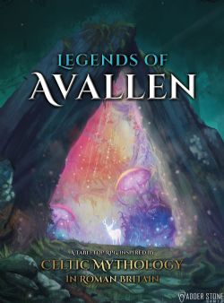 LEGENDS OF AVALLEN -  LIVRE DE BASE (ANGLAIS) -  RÈGLE DE BASE
