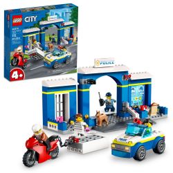 LEGO CITY -  LA POURSUITE AU POSTE DE POLICE (172 PIÈCES) 60370
