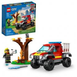 LEGO CITY -  LA POURSUITE DE LA VOITURE EN MOTO DE POLICE (97 PIÈCES) 60393
