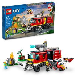 LEGO CITY -  LE CAMION DE COMMANDEMENT DE POMPIERS (502 PIÈCES) 60374