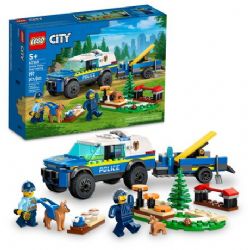 LEGO CITY -  LE DRESSAGE MOBILE DES CHIENS POLICIERS (197 PIÈCES) 60369