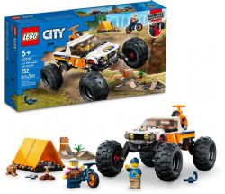 LEGO CITY -  LES AVENTURES EN 4X4 TOUT-TERRAIN (252 PIÈCES) 60387