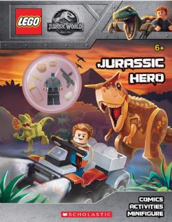 LEGO -  JURASSIC HERO: ACTIVITY BOOK WITH MINIFIGURE -  LEGO JURASSIC WORLD