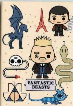 LES ANIMAUX FANTASTIQUES -  AIMANT 