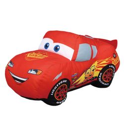 LES BAGNOLES -  PELUCHE DE FLASH MCQUEEN (38 CM)