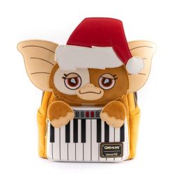 LES GREMLINS -  SAC À DOS COSPLAY DE GIZMO DES FÊTES - CHAPEAU AMOVIBLE -  LOUNGEFLY