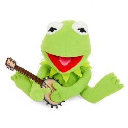 LES MUPPETS -  PELUCHE DE KERMIT LA GRENOUILLE AVEC BANJO (18 CM) -  PHUNNY