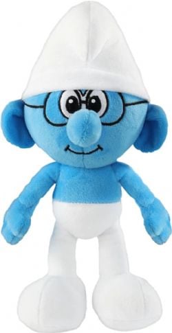 LES SCHTROUMPFS LE FILM -  PELUCHE DE SCHTROUMPF À LUNETTES (23 CM)