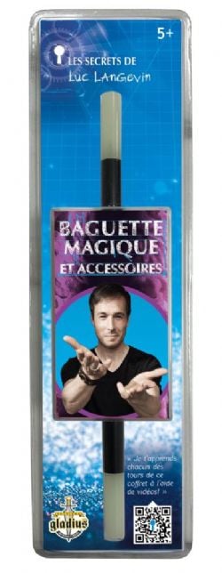 LES SECRETS DE LUC LANGEVIN -  BAGUETTE MAGIQUE ET ACCESSOIRES (FRANÇAIS)