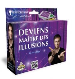 LES SECRETS DE LUC LANGEVIN -  DEVIENS MAÎTRE DES ILLUSIONS - KIT DE MAGIE (FRANÇAIS)