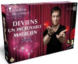 LES SECRETS DE LUC LANGEVIN -  DEVIENS UN INCROYABLE MAGICIEN - KIT DE MAGIE PROFESSIONNEL (FRANÇAIS)