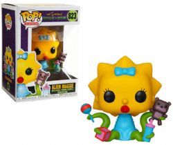 LES SIMPSON -  FIGURINE POP! EN VINYLE DE ALIEN MAGGIE (10 CM) -  TREEHOUSE OF HORROR 823